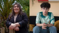 Monse y Di�genes, que residen en viviendas tuteladas, son dos de los protagonistas de la campa�a