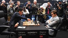 Final del campeonato del Mundo de ajedrez en�directo: Carlsen - Caruana