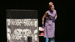 Isabel Risco presenta en Sarria el espectculo Nabiza Girl