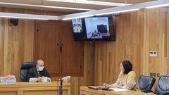 El acusado compareci� a trav�s de videoconferencia.