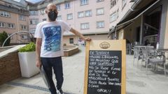 Desde este viernes en A Laracha solo se permite el consumo en terrazas, en la foto el Manhattan Skyline