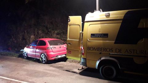Accidente en Tineo