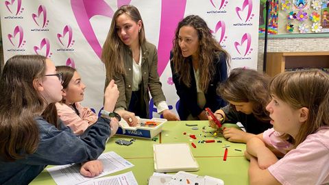 Actividad de Viaqua en el colegio Maristas de Ourense