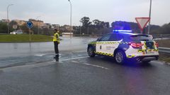 Imagen de un control de la Guardia Civil de Tr�fico