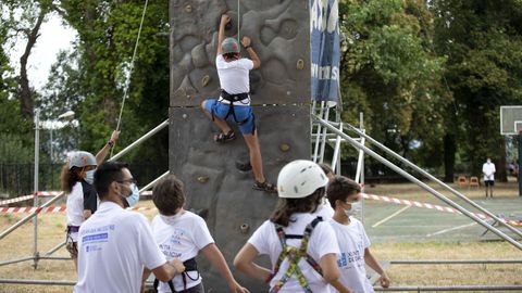 Fotograf�a de archivo de un campamento de la Xunta