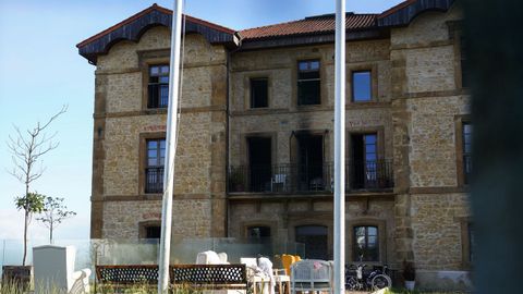 incendio registrado esta madrugada en una residencia de ancianos ubicada en la localidad de Valdesoto