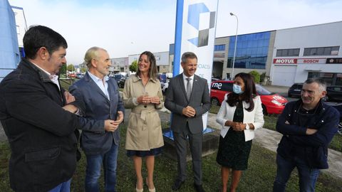 Miones se reunin con los empresarios de As Gndaras y O Ceao