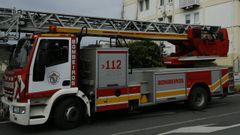 Imagen de archivo de una intervenci�n de los bomberos de Arteixo