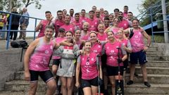Integrantes del club que acudieron al campeonato de Espa&ntilde;a en Trasona.