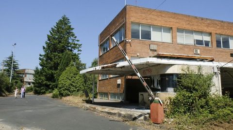 Antiguas oficinas de la mina de Endesa en As Pontes en las que Reganosa prev ubicar su planta de hidrgeno