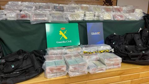 As� incautaron el mayor alijo de coca�na en Asturias