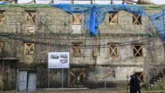 Las obras de la residencia de mayores de Guitiriz se iniciaron en el 2020 en el solar de la antigua Casa da Botica, pero el edificio colaps� por un temporal y la empresa adjudicataria entr� en concurso de acreedores