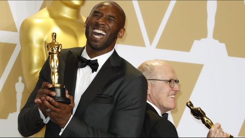 Mejor cortometraje animado para Dear Basketball, de Glen Keane y Kobe Bryant