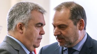 Imagen de archivo&nbsp;de Santos Cerd&aacute;n y Jos&eacute; Luis &Aacute;balos.