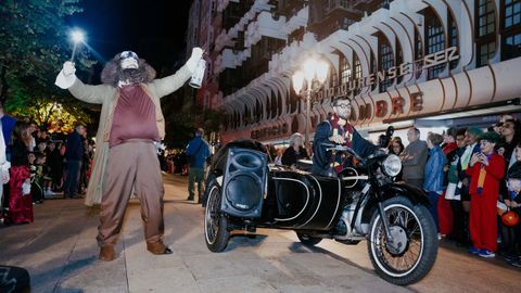 Desfile de Halloween en Ourense.