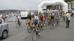 La Volta a Ciclista a Galicia ya tuvo un comienzo y final de etapa en Viveiro, en el a�o 2007
