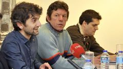 Jorge Su�rez junto a Carlos del R�o