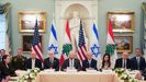 Reuni�n de las delegaciones israel�es y libanesas que negocian en Washington