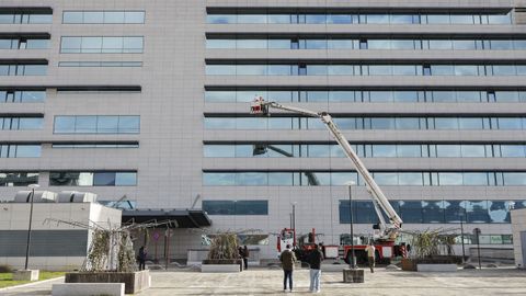 Visita de los Reyes Magos en el CHUO