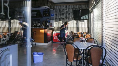 En el bar Bardels A Casia han tenido que cancelar reservas cerradas para el fin de semana