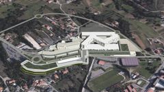 Recreaci�n del proyecto del Gran Montecelo, en Pontevedra