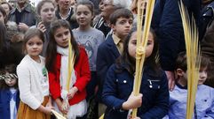 Multitudinaria procesi�n del Domingo de Ramos en Pontevedra