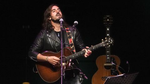 Andrs Surez, en el concierto que ofreci recientemente en el Auditorio Mar de Vigo