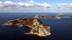 Vista a�rea de las islas C�es