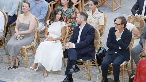 Prohens, Letizia, Ripoll y el compositor Alberto Iglesias