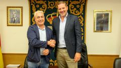 El alcalde y el conselleiro de Cultura firmaron ayer la colaboraci�n