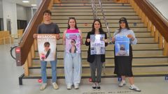 Los candidatos de los cuatro partidos pol�ticos creados por alumnos de Publicidade e Relaci�ns P�blicas para una asignatura del grado