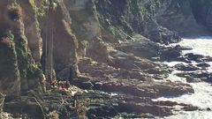 Cala de Cente�s, esta ma�ana