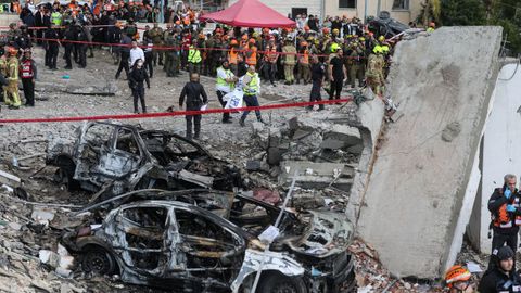 En im�genes, segundo d�a de la Guerra en Oriente Medio