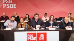 Besteiro, en el Comit&eacute; Nacional del PSdeG