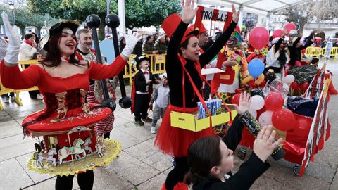 Gran animación en el desfile infantil de Lugo
