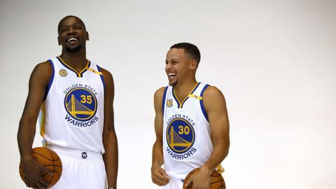 La pareja m�s esperada: Curry y Kevin Durant