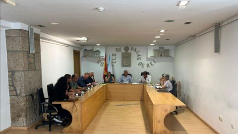 Pleno de Palas de Rei donde se acordaron los nombramientos