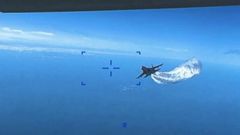 El incidente entre un caza ruso y un dron de Estados Unidos en el mar Negro