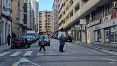 As obras arrancarán no tramo entre o cruce con Ervedelo e a Praza do Couto.