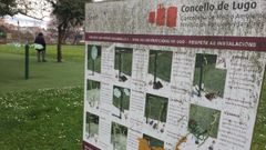 Foto de archivo del parque de Albeiros, en Lugo. 