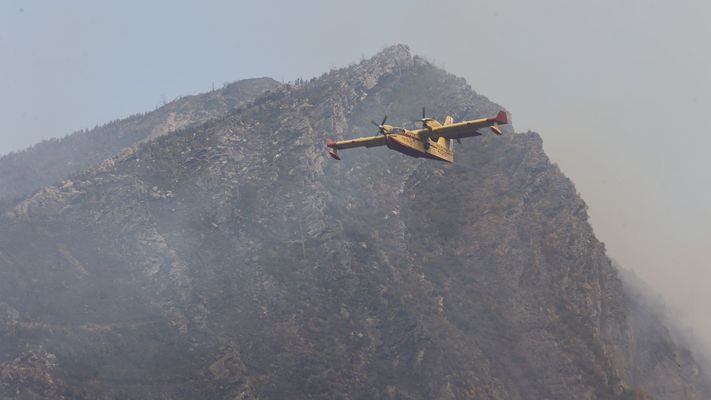 Foto tomada el a&ntilde;o pasado en el monte Cerengo, donde se ve el plegamiento geol&oacute;gico de O Courel