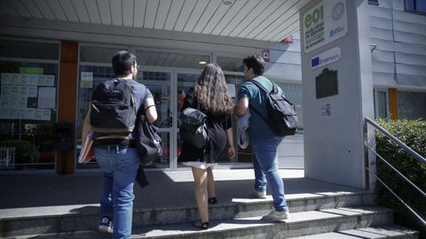 Imagen de archivo de la escuela oficial de idiomas en Santiago