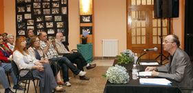Carlos Nuevo habl� el s�bado sobre la historia de la sociedad.