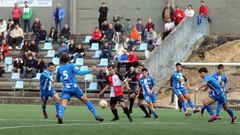Imagen de archivo del duelo de Liga de Divisi�n de Honor Juvenil entre el Arousa y el Deportivo de A Coru�a