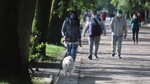 Paseando por la Alameda de Santiago