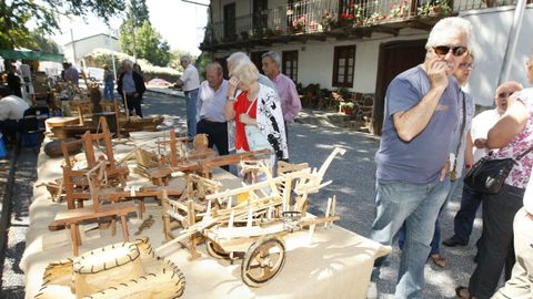 La feria de artesana de O Incio, en una imagen de archivo