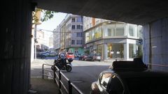 El t�nel que conecta la calle Nueva de Caranza con la rotonda del Diapas�n lleva cerrado desde noviembre.