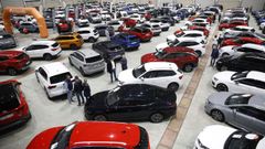 Imagen de la feria CarOutlet en el Pazo de Feiras de Lugo el año pasado