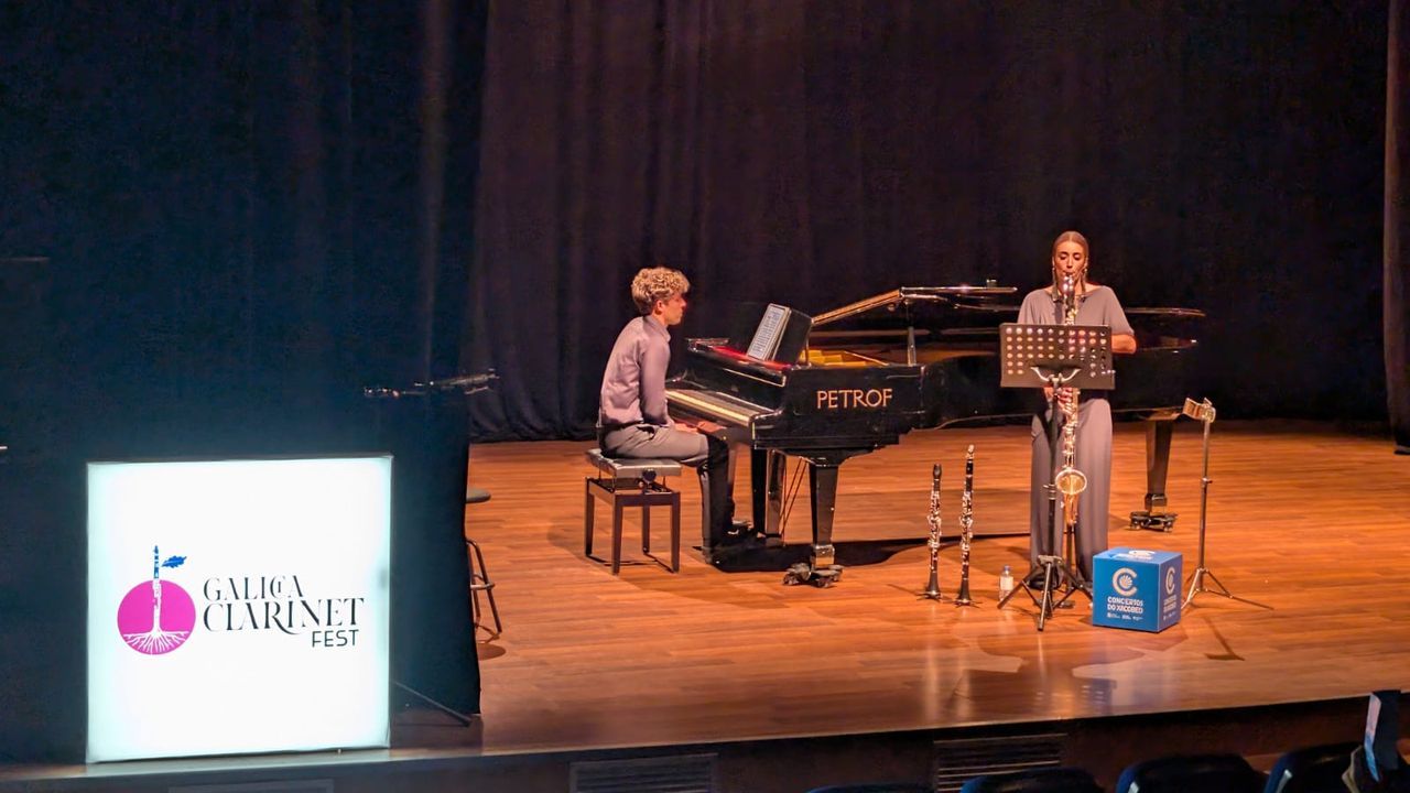Lalín recibe a 150 alumnos y 20 profesores internacionales en el arranque del Clarinet Fest