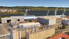 Recreaci�n de la f�brica digital de bloques en Navantia Ferrol